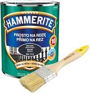 HAMMERITE NA HRDZU GRAFITOVÝ MAT 2,5L + ZDARMA