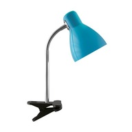 Lampka biurkowa z klipsem E27 15W KATI BLUE IDEUS