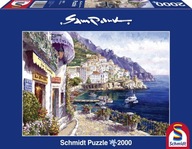 Puzzle Popoludnie v Amalfi Schmidt 2000 dielikov.