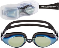 AQUA SPEED OKULARY PŁYWACKIE DO PŁYWANIA OKULARKI NA BASEN ANTI FOG UV