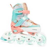 RAVEN Isla Регульовані коліщатка Помаранчеві / М'ятні світлодіодні колеса