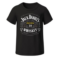 MĘSKI T-SHIRT KOSZULKA JACK DANIEL'S WHISKEY IMIENNA 30 URODZINY TSHIRT L