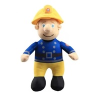 Plyšová hračka Fireman Sam Firefighter Mäkká vypchatá bábika 25 cm detská vianočná figúrka