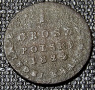 KRÓLESTWO POLSKIE - 1 GROSZ 1824 , s10