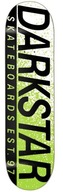 Deck blat Darkstar - Wordmark green 8,0