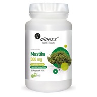 Aliness MASTIKA Pistacia lentiscus 500 mg 60 kapsułek ŻOŁĄDEK BAKTERIE