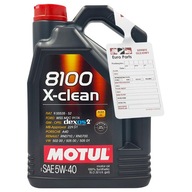Motorový olej Motul 8100 X-Clean 5 l 5W-40