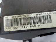 dials clock A3 8L 1.6 B 8L0919860A