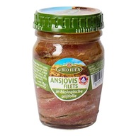 ANCHOIS (SARDELE) FILETY W BIO OLIWIE Z OLIWEK EXTRA VIRGIN 78 g - LA BIO I