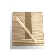 Patyczki drewniane kreatywne naturalne 50 szt 114mm