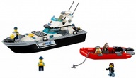 LEGO City 60129 Policajný hliadkový čln Použité