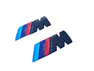 Emblemat M-Power na błotnik Czarny połysk do BMW
