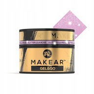 Budujúci gél Makear Gel&Go Glitter Lila Rose 50ml