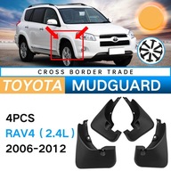 4ks Car PP Mudguards For Toyota RAV4 2.4L 2006-2012