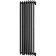 Mexen Atlanta dekoratívny radiátor 1200 x 405 mm, 646 W, Čierna