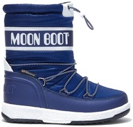 Moon Boot Chlapčenské snehule Sport Navy/White 30