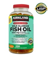 Kirkland Wild Alaskan Fish Oil 1400 mg. 230 - usa