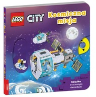 Kartonowa książeczka z RUCHOMYMI ELEMENTAMI | Kosmiczna misja LEGO CITY