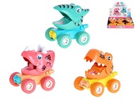 Auto dinosaurus 11 cm po stlačení jazdiaci