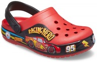 Dziecięce Chodaki Buty Crocs Clog Cars Zygzak 22,5