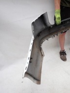 AUDI A6 C7 4G KOMBI 11-14 bumper rear part rear 6PDC