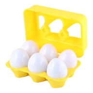 Matching Eggs Toy Math Toys Vzdelávacie interaktívne vývojové ovocie