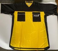 Koszulka sędziowska Mitre E60092S Yellow/Black XL