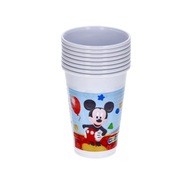 Plastové hrnčeky Mickey Disney 8ks