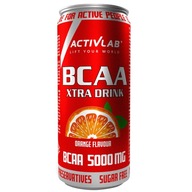 ActivLab BCAA XTRA DRINK POMARAŃCZA AMINOKWASY 330ml