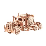 Wood Trick Nákladné auto Big Rig Drevené puzzle 3D