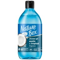 Nature Box Żel pod Prysznic Odświeżający Kokos 385 ml