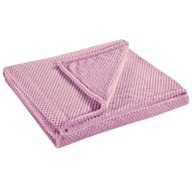 DecoKing Prikrývka mikrovlákno 70 cm x 150 cm odtiene fialovej deky