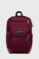 Jansport plecak kolor bordowy duży z aplikacją EK0A5BAKN621