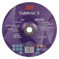 3M Cubitron 3 Kotúč so zníženým stredom, 98291, P36+, T27, 230mm