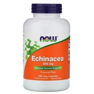 Now Foods Echinacea 400 mg Imunita Zdravie 250 kapsúl