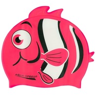 Plavecká čiapka do bazéna pre detis trojrozmerným prvkom Zoo Nemo 03