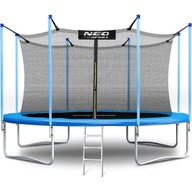 Trampolina ogrodowa 15ft/465cm z siatką wewnętrzną i drabinką NEO-SPORT