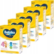 BEBIKO JUNIOR 4 NUTRIFLOR EXPERT MLEKO DLA DZIECI POW. 2. ROKU ŻYCIA 5X600G