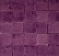 Sada fialových dlaždíc 10x10cm jednofarebných 10 kusov- Lila Deslavado