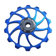 Kladka zadnej prehadzovačky, kvalitná kladka klzného kolesa s keramickým ložiskom modrá
