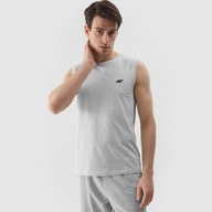 Tréningové tričko bez rukávov 4F odtiene šedej