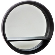 Zrkadlo ZD Trading nástenné koleso rám plast 340 x 340 mm