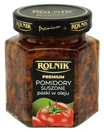 Rolnik Pomidory suszone paski w oleju słoik 314 ml