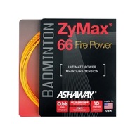 Naciąg badmintonowy ASHAWAY ZyMax 66 Power - set orange 0.66 mm