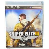 SNIPER ELITE 3 III Sony PlayStation 3 (PS3) 2 akčná hra sniper