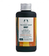 THE BODY SHOP Boost Shine On Hair & Body Oil Olejek do ciała włosów ENERGIA