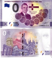 UE -Banknot 0-euro-Finlandia 2021-9-Mauno Koivisto