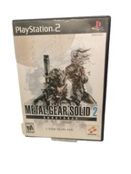Hra Metal Gear Solid 2 Substance PS2 100% OK doska IDEÁL