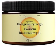 Hydrolizat kolagenu rybiego z kwasem hialuronowym o smaku mango 195 g