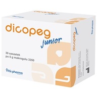 Dicopeg Junior makrogol 3350 zaparcia u dzieci 30 saszetek po 5g